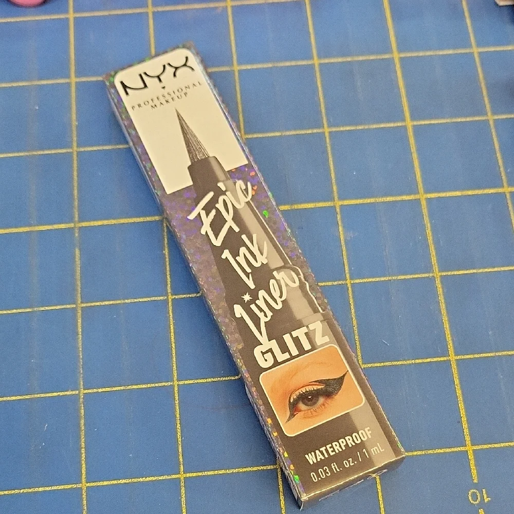 NYX Epic Ink Liner EILG06 Graphite Glitz Waterproof 1ml New Sealed Box